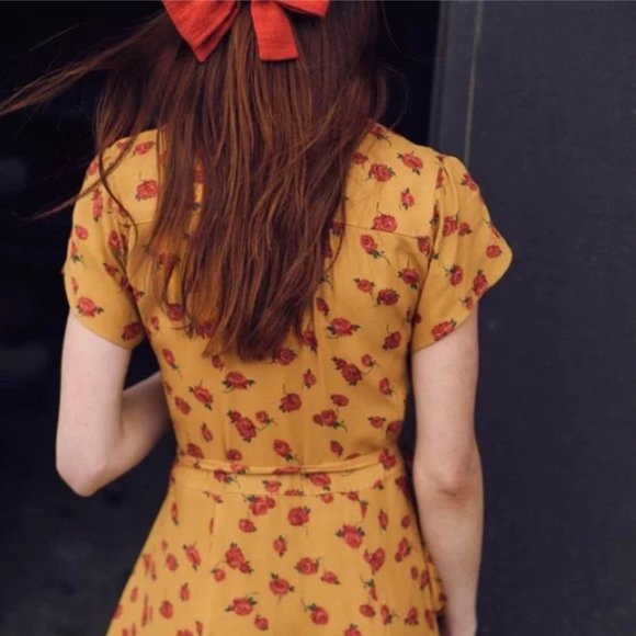 Christy Dawn - Autumn Dress Turmeric Rose XS - Picture 2 of 4